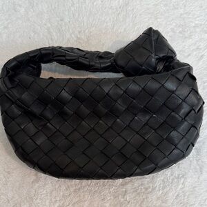 Bottega Veneta Jodie Mini Black Leather Tote